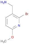 3-Pyridinemethanamine, 2-bromo-6-methoxy-
