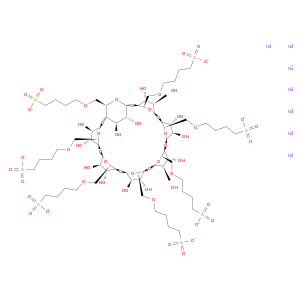 β-Cyclodextrin, sulfobutyl ethers, sodium salts