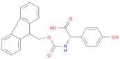 Benzeneacetic acid, α-[[(9H-fluoren-9-ylmethoxy)carbonyl]amino]-4-hydroxy-, (S)- (9CI)