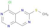 Pyrimido[5,4-d]pyrimidine, 8-chloro-2-(methylthio)-