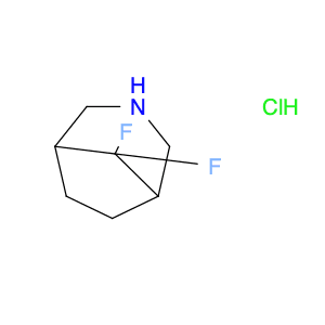 3-Azabicyclo[3.2.1]octane, 8,8-difluoro-, hydrochloride (1:1)