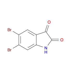 1H-Indole-2,3-dione, 5,6-dibromo-