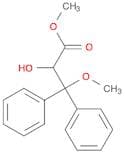 Benzenepropanoic acid, α-hydroxy-β-methoxy-β-phenyl-, methyl ester