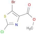 4-Thiazolecarboxylic acid, 5-bromo-2-chloro-, methyl ester