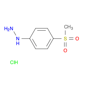 Hydrazine, [4-(methylsulfonyl)phenyl]-, hydrochloride (1:1)