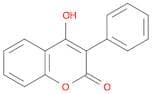 2H-1-Benzopyran-2-one, 4-hydroxy-3-phenyl-