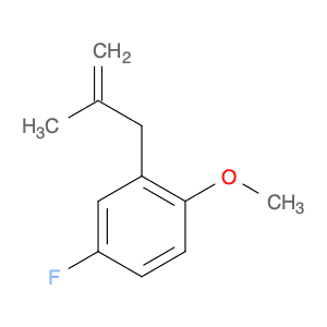 Benzene, 4-fluoro-1-methoxy-2-(2-methyl-2-propen-1-yl)-