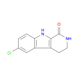 1H-Pyrido[3,4-b]indol-1-one, 6-chloro-2,3,4,9-tetrahydro-