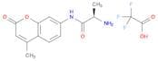 Propanamide, 2-amino-N-(4-methyl-2-oxo-2H-1-benzopyran-7-yl)-, (2R)-, 2,2,2-trifluoroacetate (1:1)