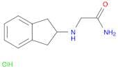 Acetamide, 2-[(2,3-dihydro-1H-inden-2-yl)amino]-, hydrochloride (1:1)