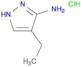 1H-Pyrazol-3-amine, 4-ethyl-, hydrochloride (1:1)