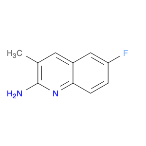 2-Quinolinamine, 6-fluoro-3-methyl-