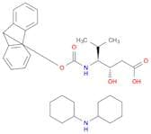 Hexanoic acid, 4-[[(9H-fluoren-9-ylmethoxy)carbonyl]amino]-3-hydroxy-5-methyl-, (3S,4S)-, compd. w…