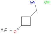 Cyclobutanemethanamine, 3-methoxy-, hydrochloride (1:1), cis-