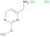 4-Pyrimidinemethanamine, 2-methoxy-, hydrochloride (1:2)