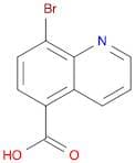 5-Quinolinecarboxylic acid, 8-bromo-
