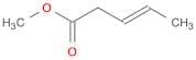 3-Pentenoic acid, methyl ester, (3E)-