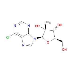 9H-Purine, 6-chloro-9-(2-C-methyl-β-D-ribofuranosyl)-