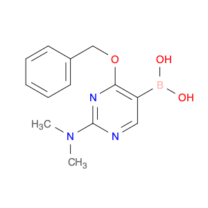Boronic acid, [2-(dimethylamino)-4-(phenylmethoxy)-5-pyrimidinyl]- (9CI)