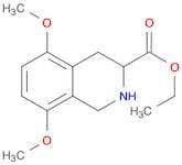 3-Isoquinolinecarboxylic acid, 1,2,3,4-tetrahydro-5,8-dimethoxy-, ethyl ester