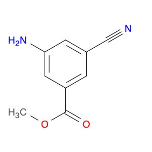 Benzoic acid, 3-amino-5-cyano-, methyl ester