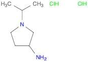 3-Pyrrolidinamine, 1-(1-methylethyl)-, hydrochloride (1:2)