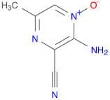 2-Pyrazinecarbonitrile, 3-amino-6-methyl-, 4-oxide