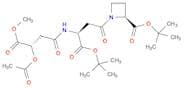 1-Azetidinebutanoic acid, α-[[(3S)-3-(acetyloxy)-4-methoxy-1,4-dioxobutyl]amino]-2-[(1,1-dimethyle…