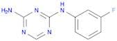 1,3,5-Triazine-2,4-diamine, N2-(3-fluorophenyl)-