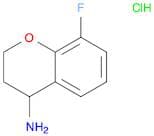 2H-1-Benzopyran-4-amine, 8-fluoro-3,4-dihydro-, hydrochloride (1:1)