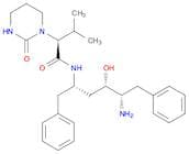 1(2H)-Pyrimidineacetamide, N-[(1S,3S,4S)-4-amino-3-hydroxy-5-phenyl-1-(phenylmethyl)pentyl]tetrahy…