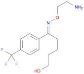 1-Pentanone, 5-hydroxy-1-[4-(trifluoromethyl)phenyl]-, O-(2-aminoethyl)oxime, (1E)-