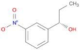 Benzenemethanol, α-ethyl-3-nitro-, (αS)-