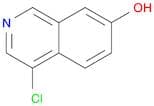 7-Isoquinolinol, 4-chloro-