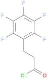 Benzenepropanoyl chloride, 2,3,4,5,6-pentafluoro-