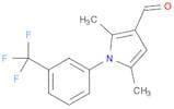 1H-Pyrrole-3-carboxaldehyde, 2,5-dimethyl-1-[3-(trifluoromethyl)phenyl]-