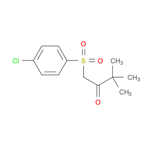 2-Butanone, 1-[(4-chlorophenyl)sulfonyl]-3,3-dimethyl-