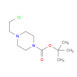 1-Piperazinecarboxylic acid, 4-(2-chloroethyl)-, 1,1-dimethylethyl ester