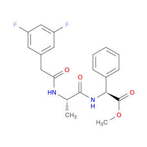 Benzeneacetic acid, α-[[(2S)-2-[[2-(3,5-difluorophenyl)acetyl]amino]-1-oxopropyl]amino]-, methyl e…