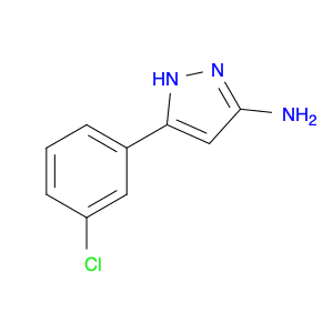 1H-Pyrazol-3-amine, 5-(3-chlorophenyl)-
