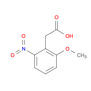 Benzeneacetic acid, 2-methoxy-6-nitro-