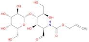 D-Glucose, 2-deoxy-4-O-β-D-galactopyranosyl-2-[[(2-propen-1-yloxy)carbonyl]amino]-