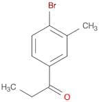 1-Propanone, 1-(4-bromo-3-methylphenyl)-