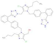 1H-Imidazole-5-methanol, 2-butyl-1-[[2'-[2-[[2-butyl-4-chloro-1-[[2'-(2H-tetrazol-5-yl)[1,1'-biphe…