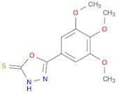 1,3,4-Oxadiazole-2(3H)-thione, 5-(3,4,5-trimethoxyphenyl)-