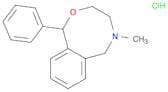 1H-2,5-Benzoxazocine, 3,4,5,6-tetrahydro-5-methyl-1-phenyl-, hydrochloride (1:1)