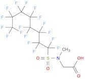 Glycine, N-[(1,1,2,2,3,3,4,4,5,5,6,6,7,7,8,8,8-heptadecafluorooctyl)sulfonyl]-N-methyl-