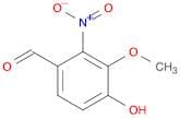 Benzaldehyde, 4-hydroxy-3-methoxy-2-nitro-