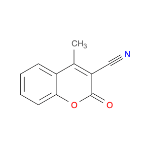 2H-1-Benzopyran-3-carbonitrile, 4-methyl-2-oxo-