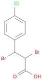 Benzenepropanoic acid, α,β-dibromo-4-chloro-